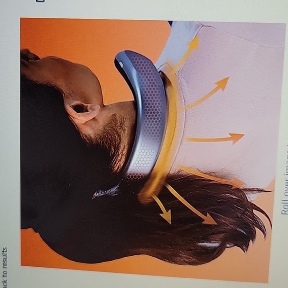 ONTEL Handy Heater Freedom Wearable neck heater 4 settings Recharge cord…New - Picture 5 of 9